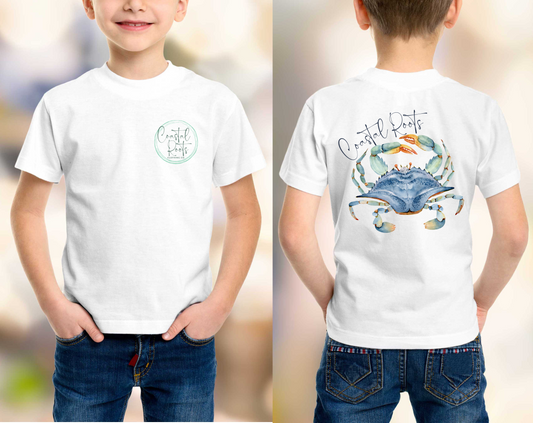 Coastal Roots Blue Crab Tee