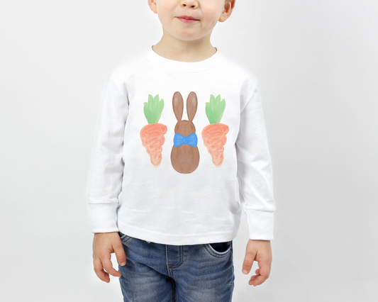 Bow Tie Bunny & Carrots Tee