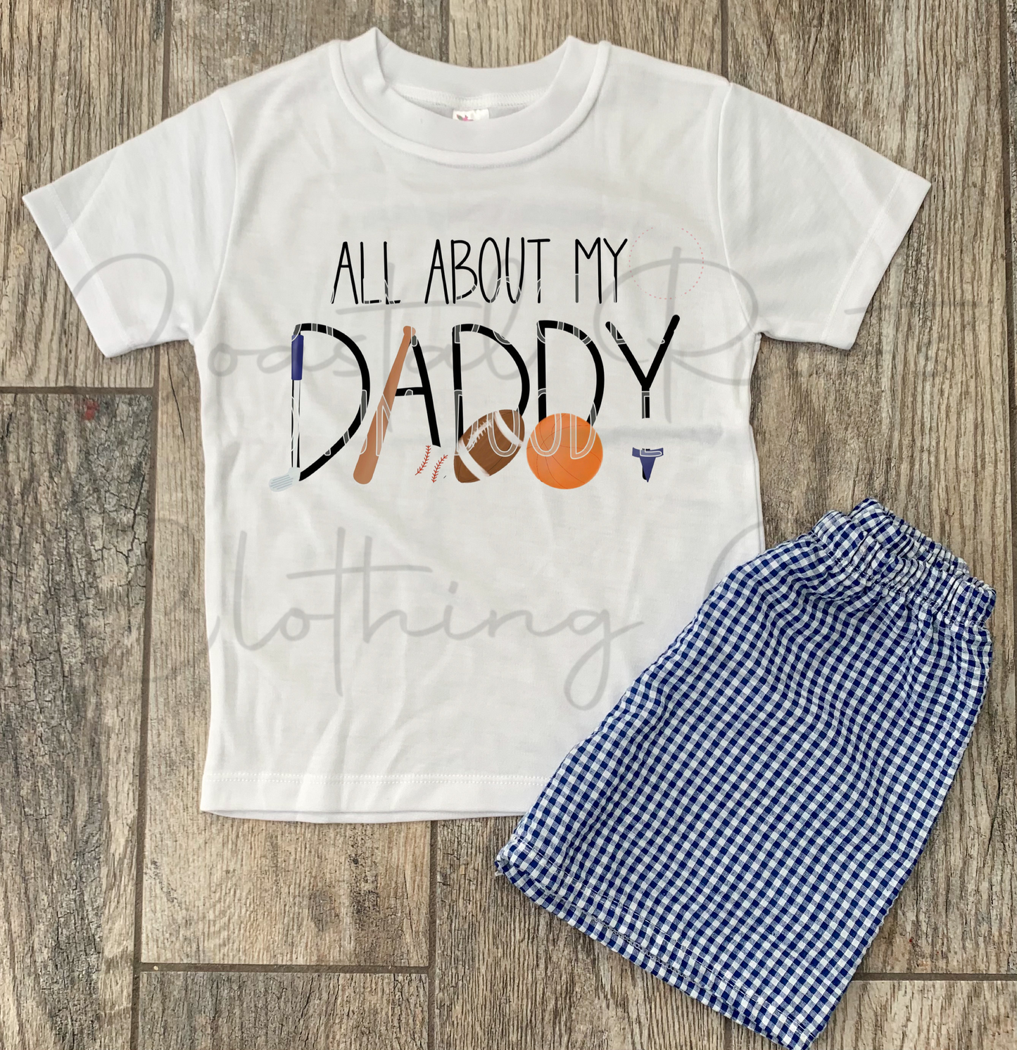 All About My Daddy Sports Tee