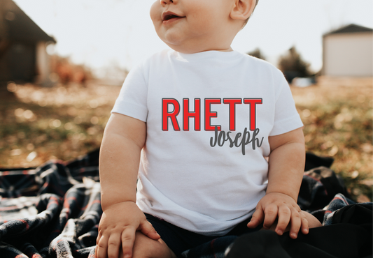 Personalized Name Tee