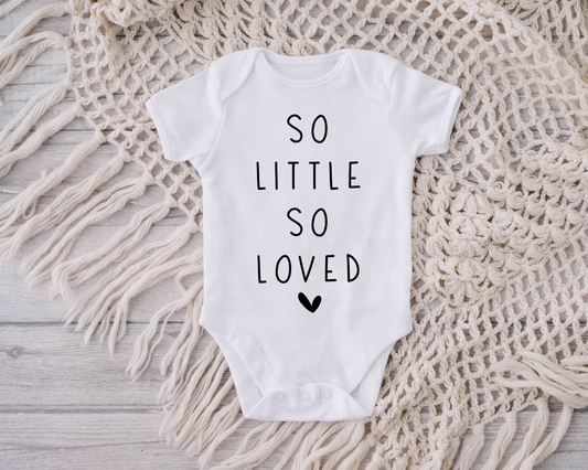 So Little So Loved Onesie