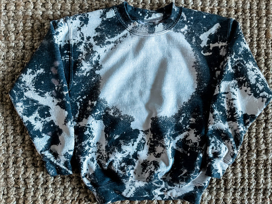 Custom Children Bleached Sweatshirt