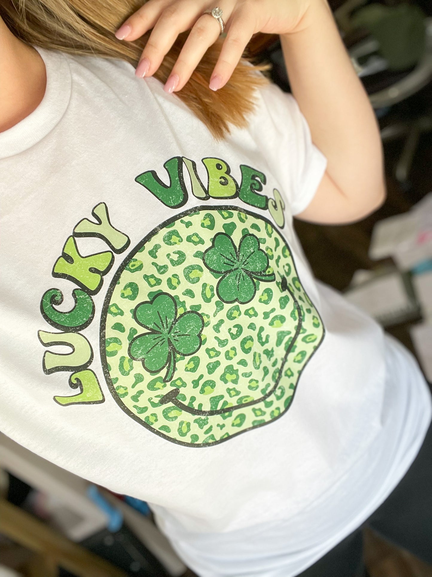 Lucky Vibes Tee/Sweatshirt - sublimation