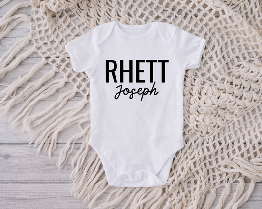 Personalized Name Onesie/Tee