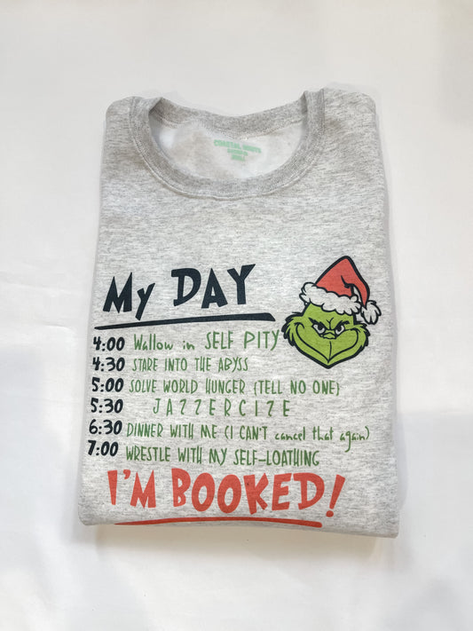 The Grinch Schedule Tee/Sweatshirt