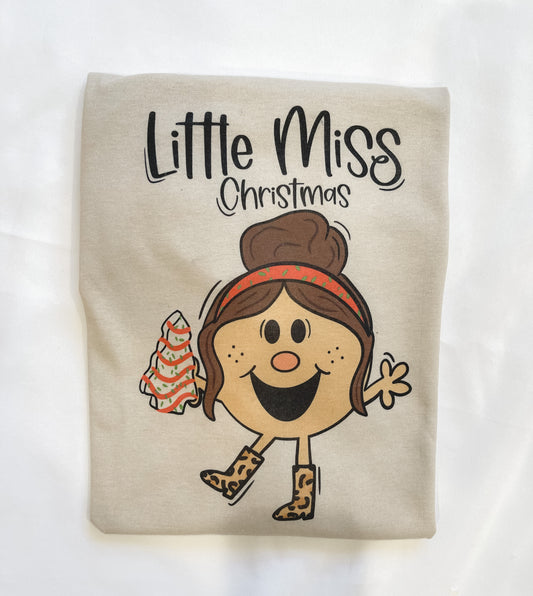 Little Miss Christmas Tee/Sweatshirt