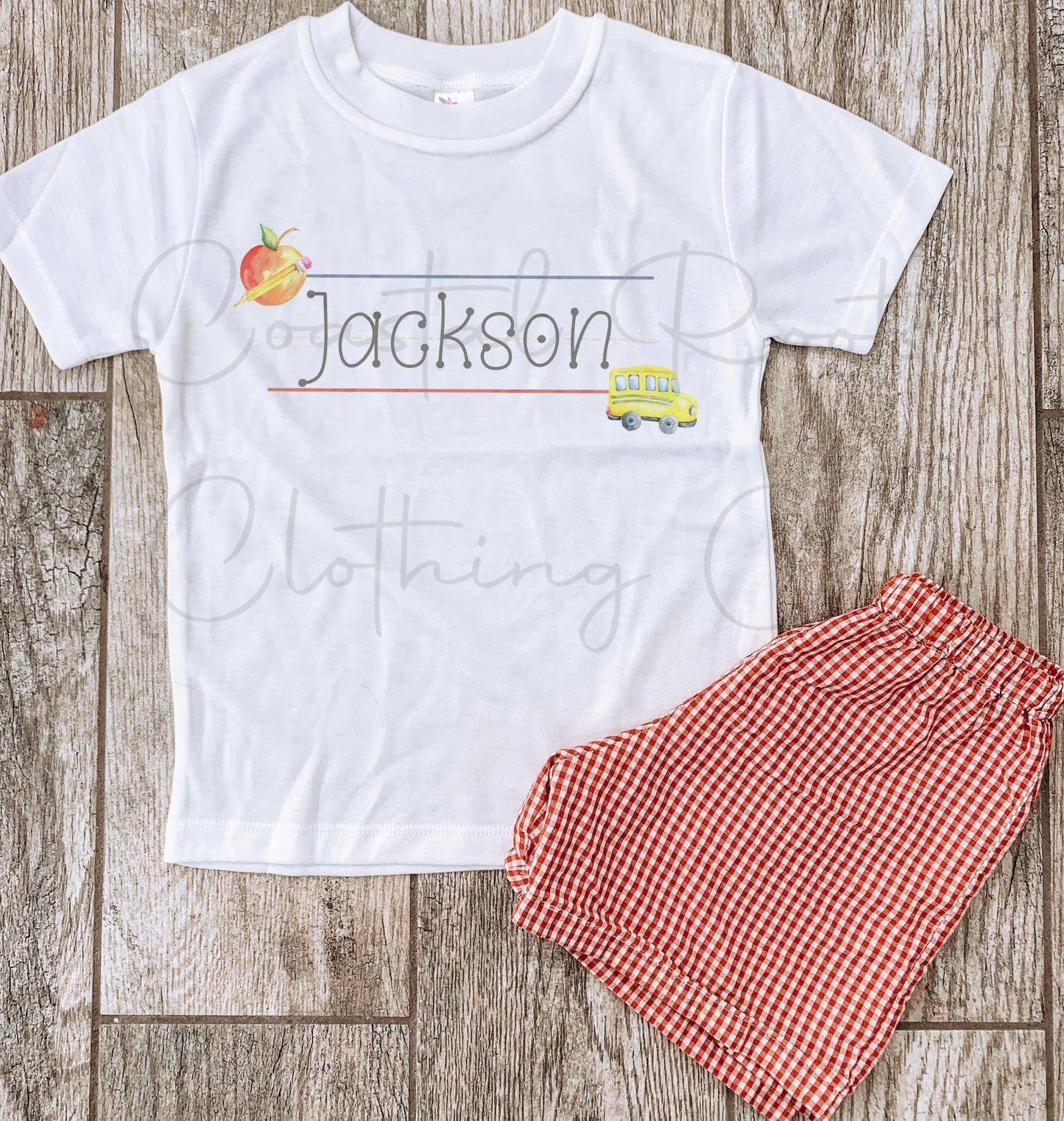 Personalized Chalkboard Tee