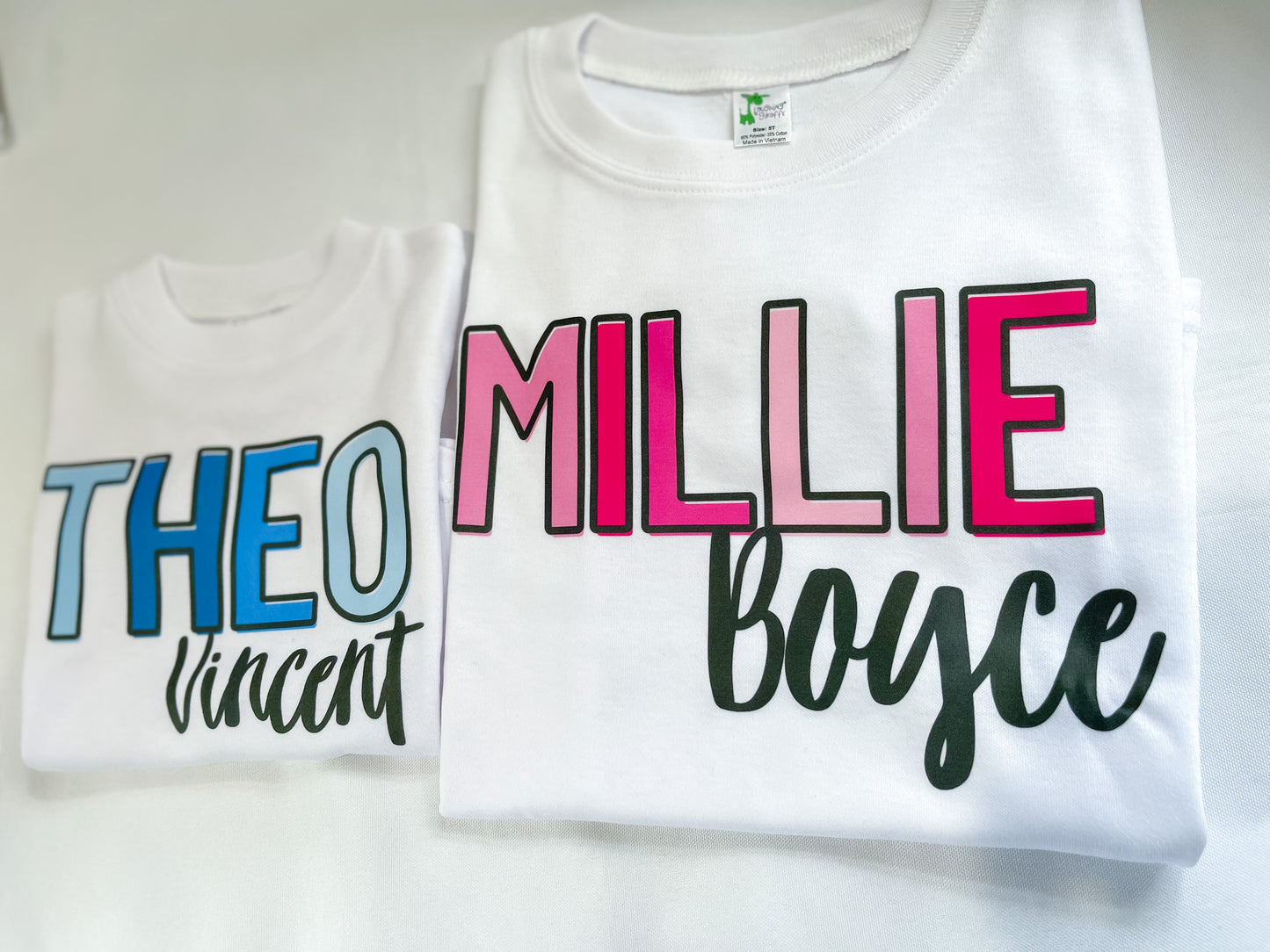 Ombré Personalized Name Tee