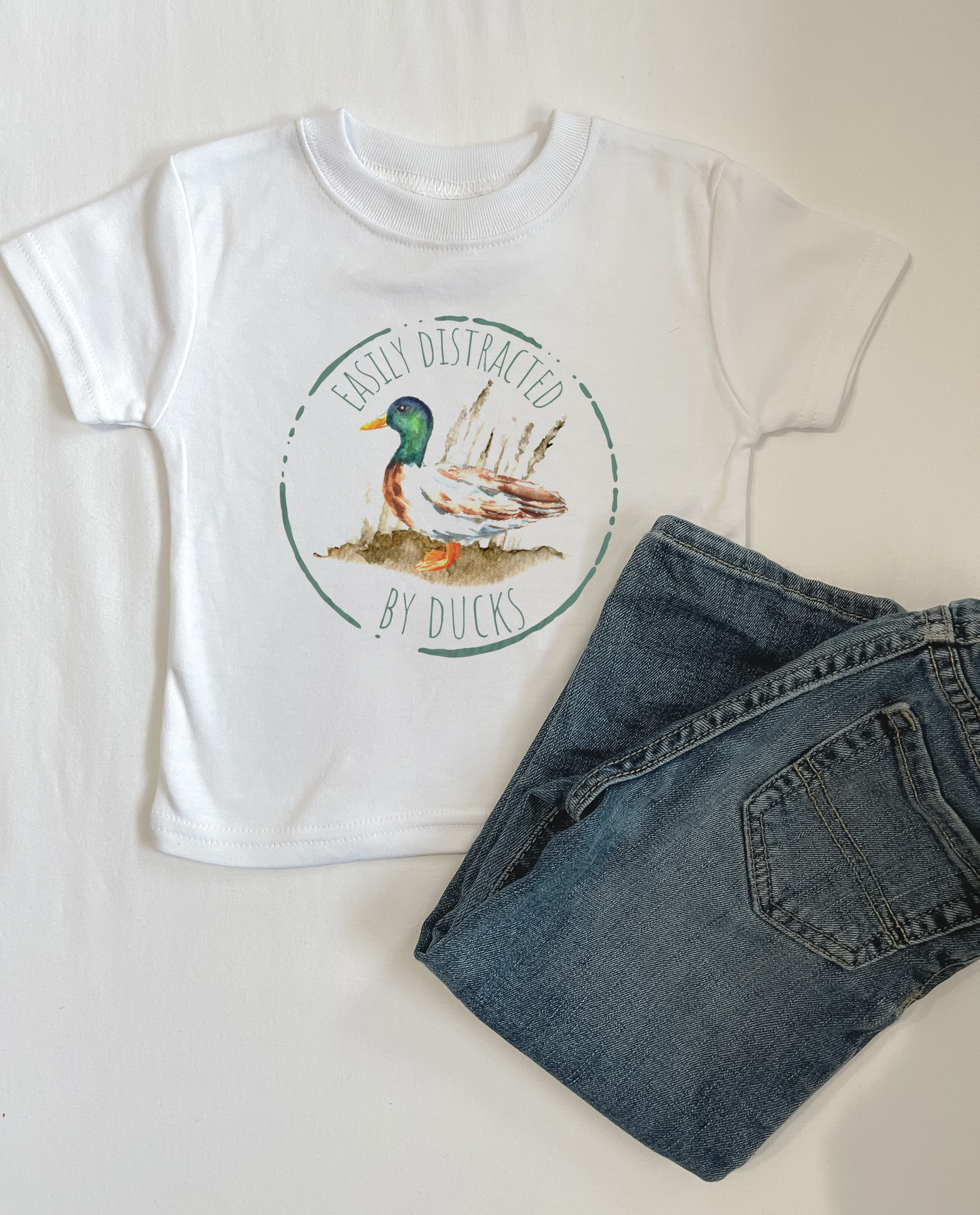 Easily Distracted By Ducks Tee